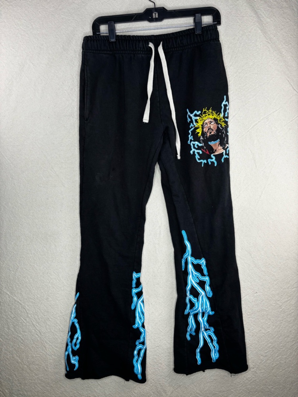 Dead homies Jesus flares sweatpants men’s medium